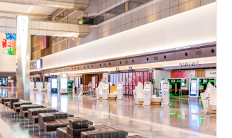 空港における人に寄添う移動補助モビリティ