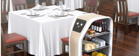 配送ロボットのUI機能開発