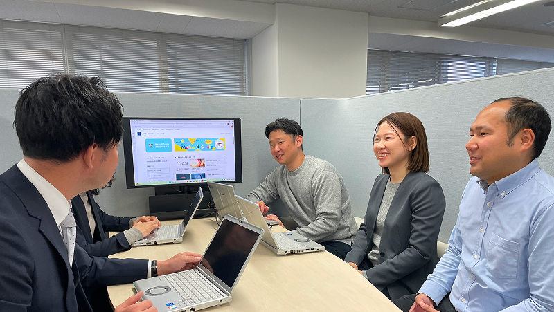 メイクエックススマイルの様子1